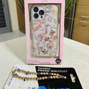 Kate Spade ♠️ Case For iPhone 13 Pro Max with Free Case-Mate Gift 🎁